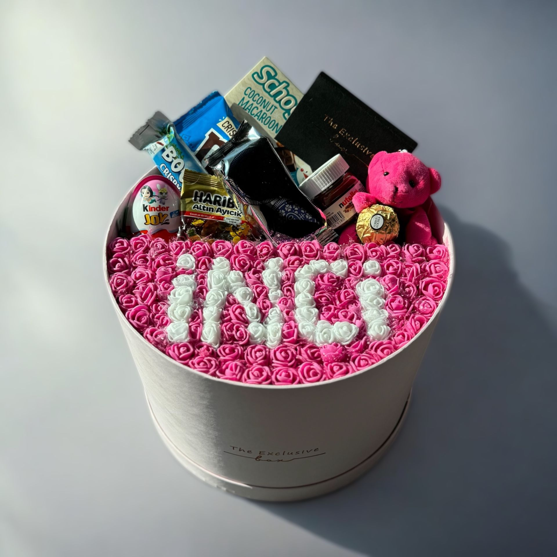 Silindir İsim Tasarım Kutu