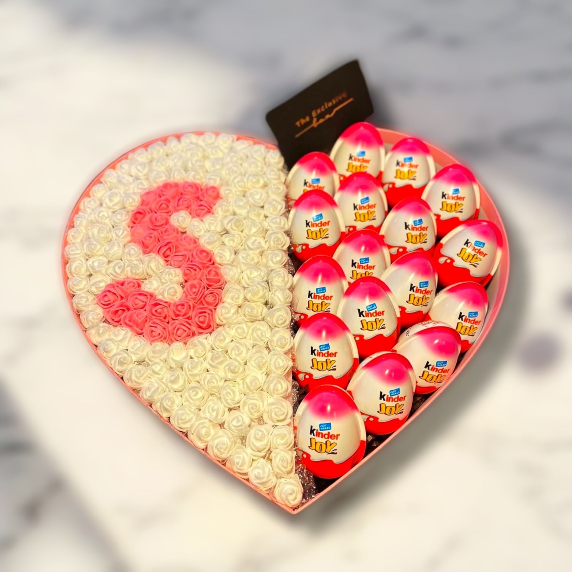 Kişiye Özel Tasarım Harf Kalp Kutu