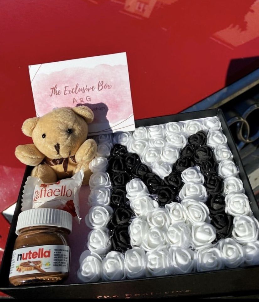 Mini Dikdörtgen Harf Tasarım Kutu