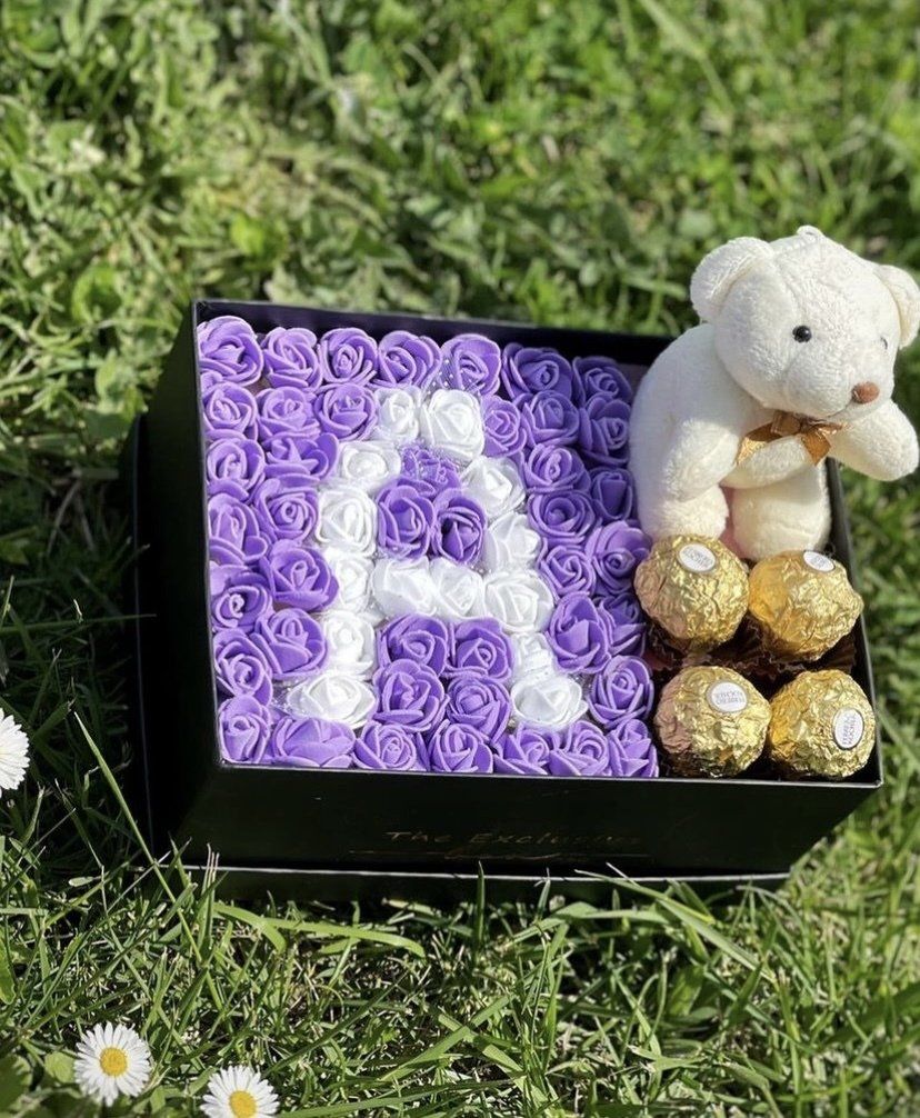 Mini Dikdörtgen Harf Tasarım Kutu