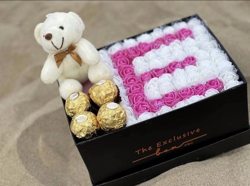 Mini Dikdörtgen Harf Tasarım Kutu