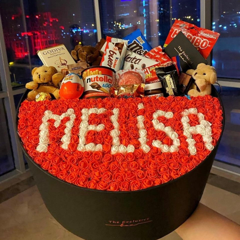 DEVASA İSİM TASARIM KUTU/ GIANT CYLINDER