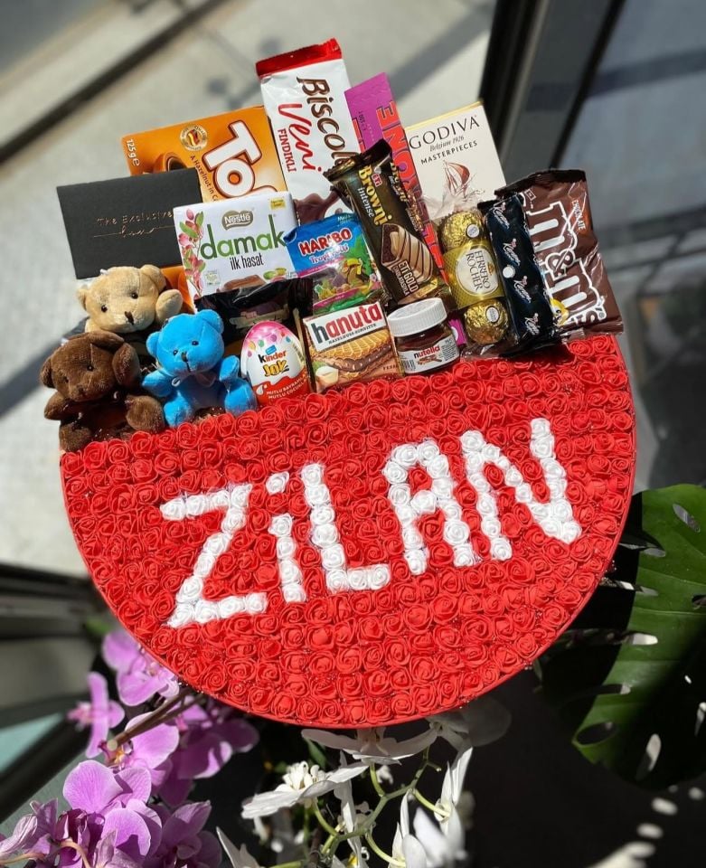 DEVASA İSİM TASARIM KUTU/ GIANT CYLINDER