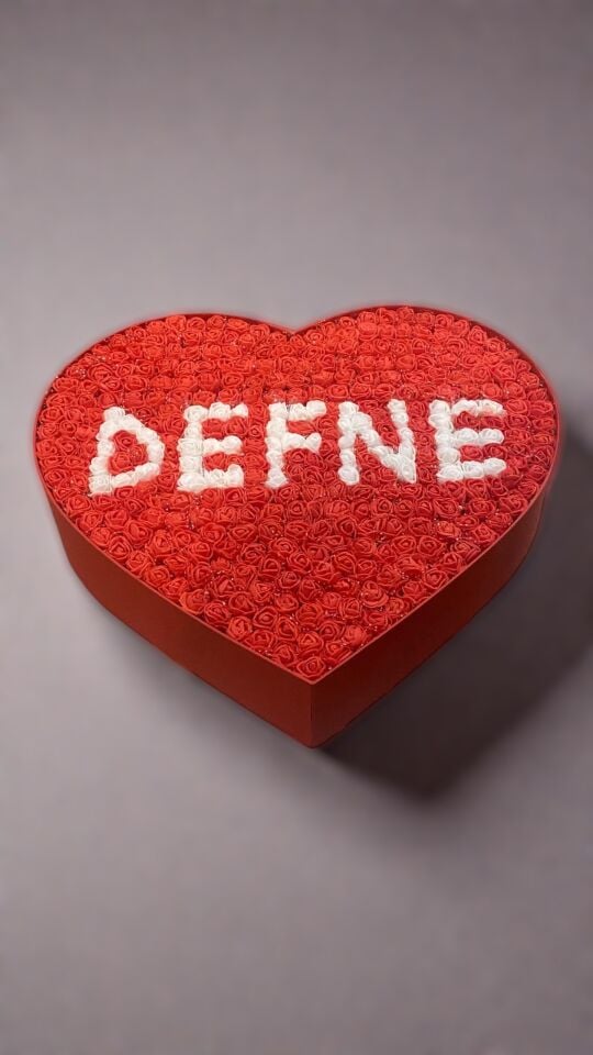 Kalp Kutu İsim Tasarım