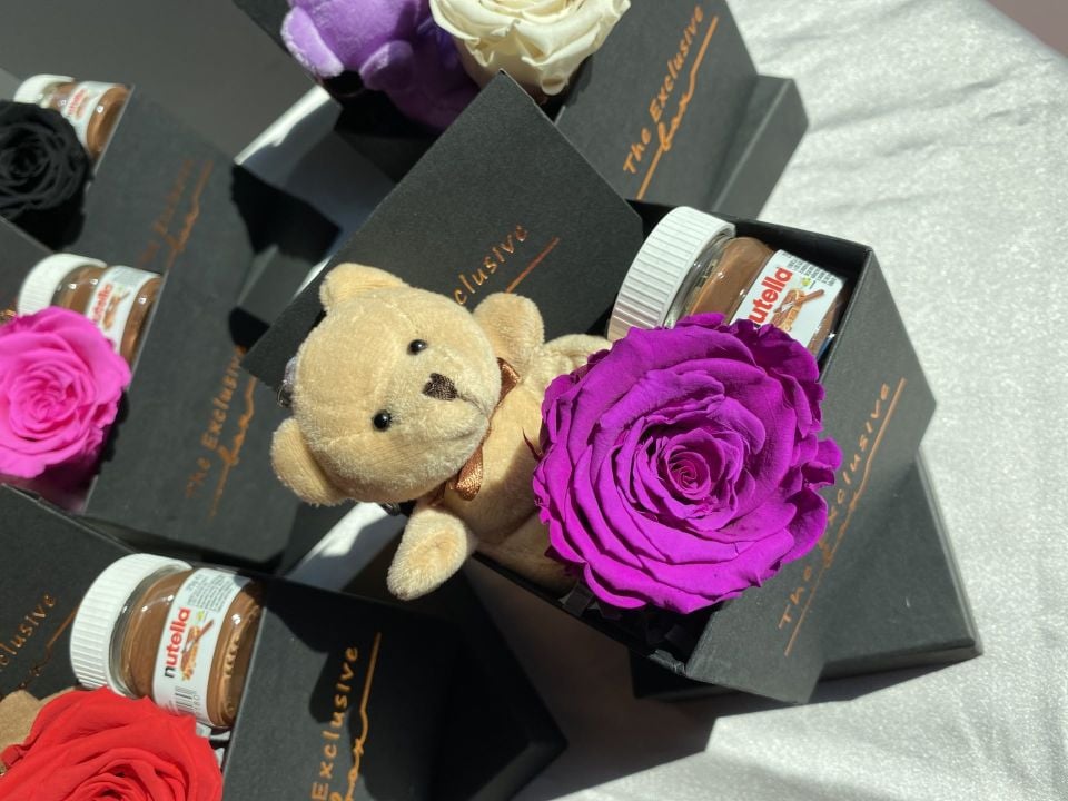 Solmayan Gül Mini Tasarım -F