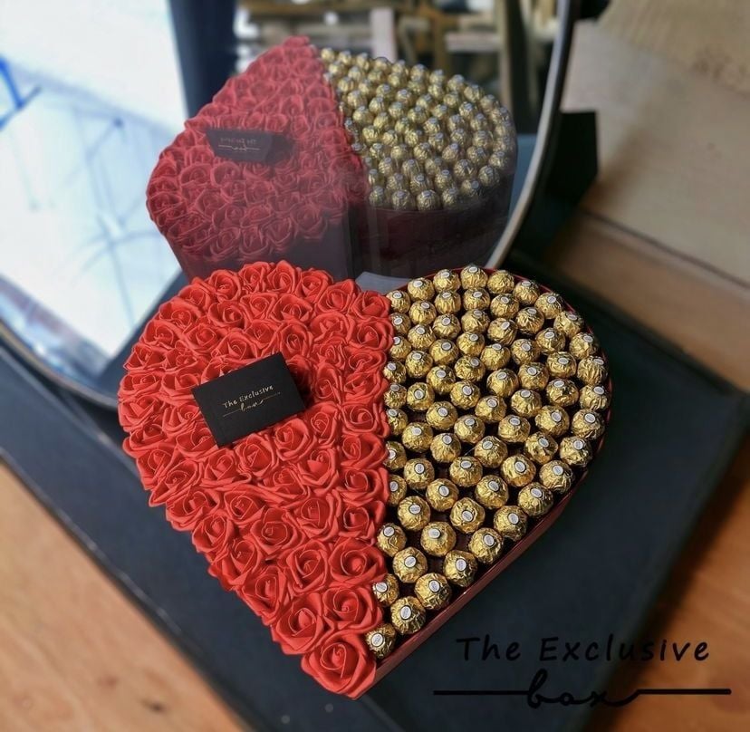 Devasa Kalp Çikolata Kutusu