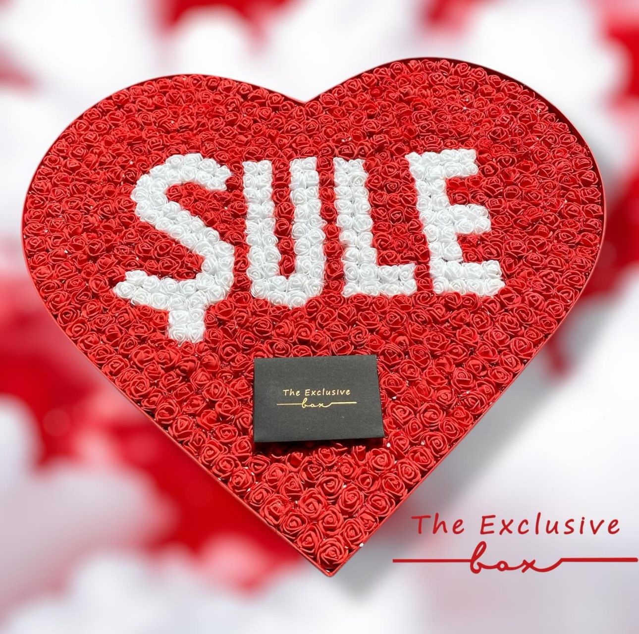 Devasa İsim Tasarım Kutu - Kırmızı