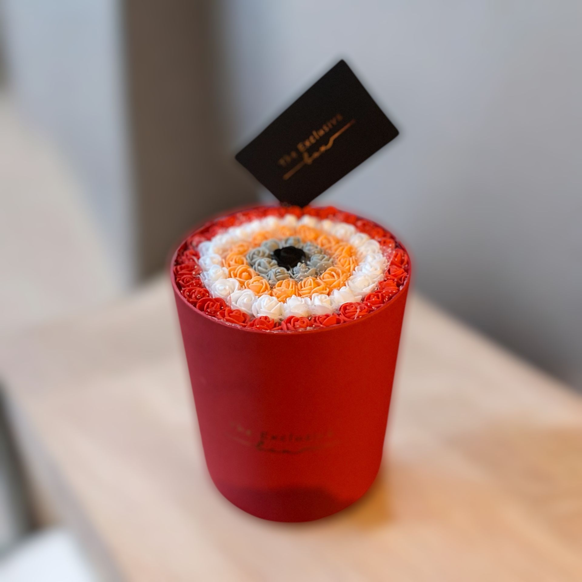 Kırmızı Nazar Boncuğu Tasarım Kutu The Exclusive Box