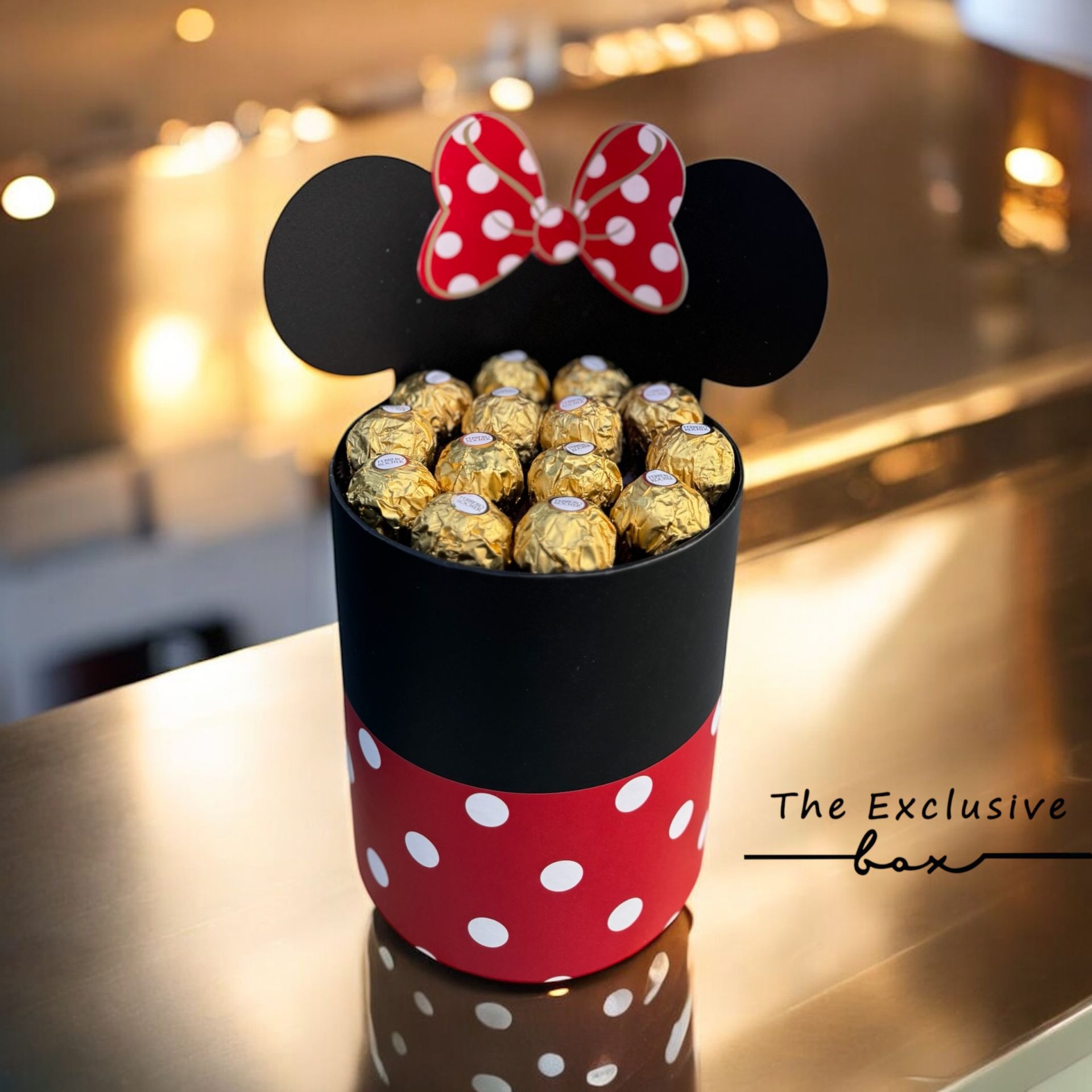 Özel Tasarım Mickey Çikolata Kutusu