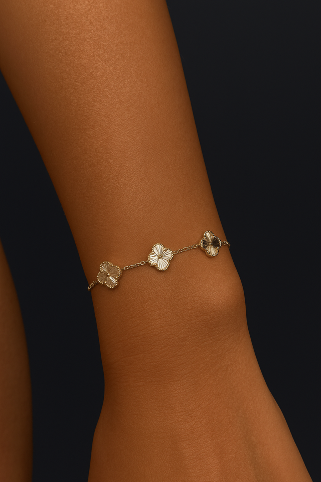 Van Cleef Model Gold Bileklik