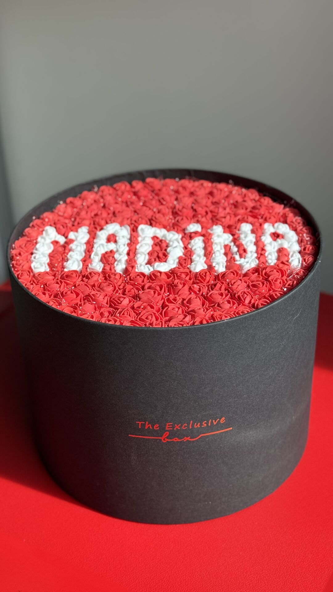 Silindir İsim Tasarım Kutu - Orta Boy