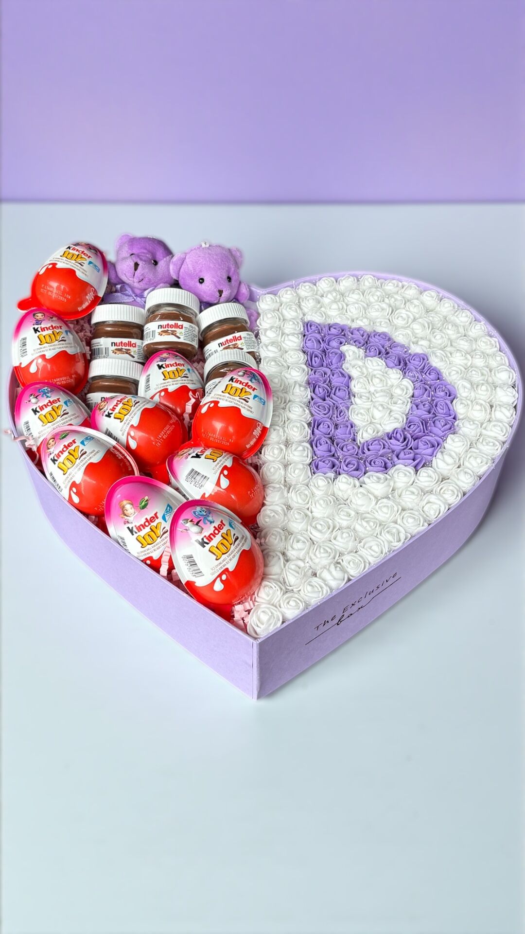 Kalp Kutu Harf Özel Tasarım -BM