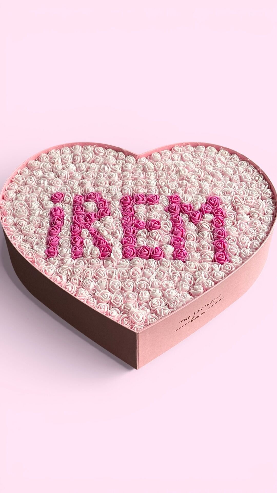 Kalp Kutu İsim Tasarım -PP (Orta Boy)