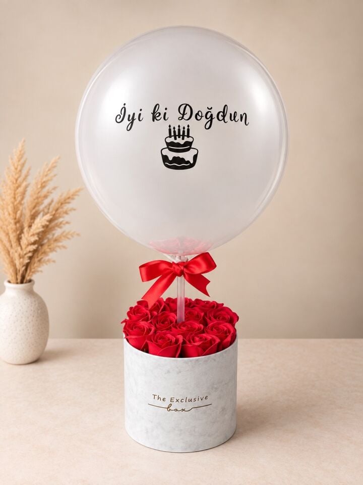 İyi ki Doğdun Balon Kutusu