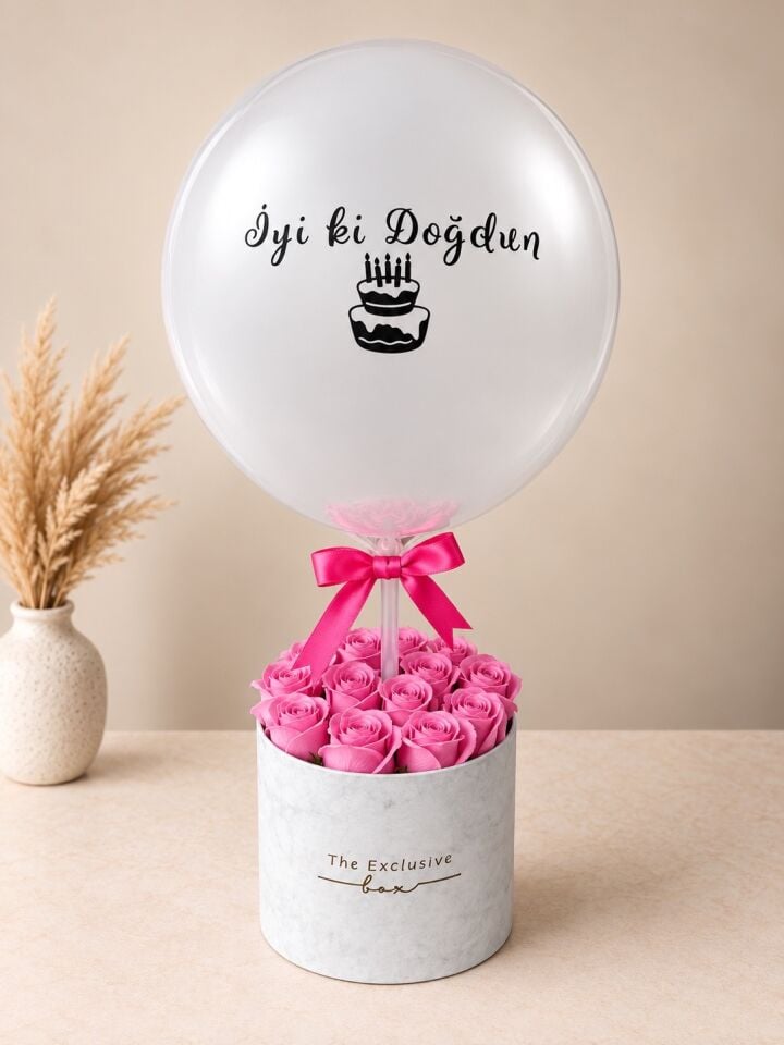 İyi ki Doğdun Balon Kutusu